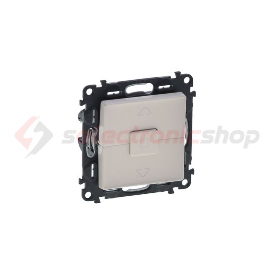 ValenaLife redőnymozgató 1P NR105 1P nyomó billentyűs bézs műanyag LEGRAND - 752230