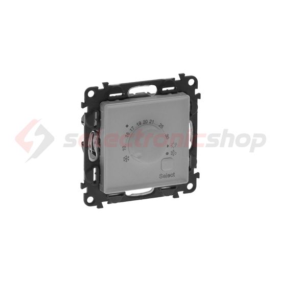 ValenaLife szobatermosztát LCD alumínium digitális 7-30°C 8A 250V elektronikus LEGRAND - 752333