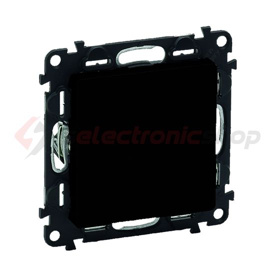 ValenaLife vakfedél vakfedél fekete üres-jel IP20 műanyag matt bepattintás LEGRAND - 754068