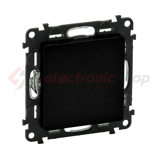 ValenaLife vakfedél vakfedél fekete üres-jel IP20 műanyag matt bepattintás LEGRAND - 754068