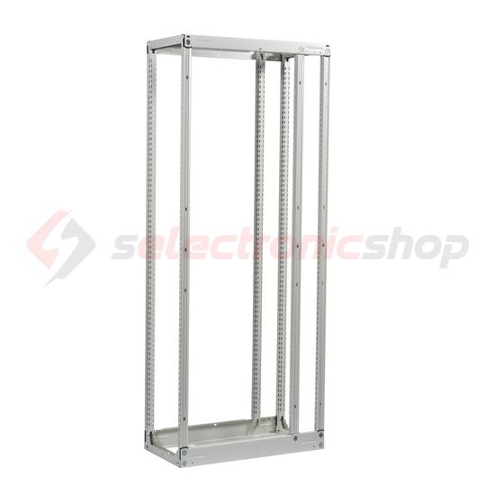 Vázszerkezet 800mmx 2000mmx 400mm fém fehér 9001-RAL Prisma P Schneider - LVS08407