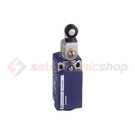 Végálláskapcsoló műanyag 1ny 1z görgős kar 3A/AC15/230V IP66/IP67 OsiSense XC - XCKP2118P16