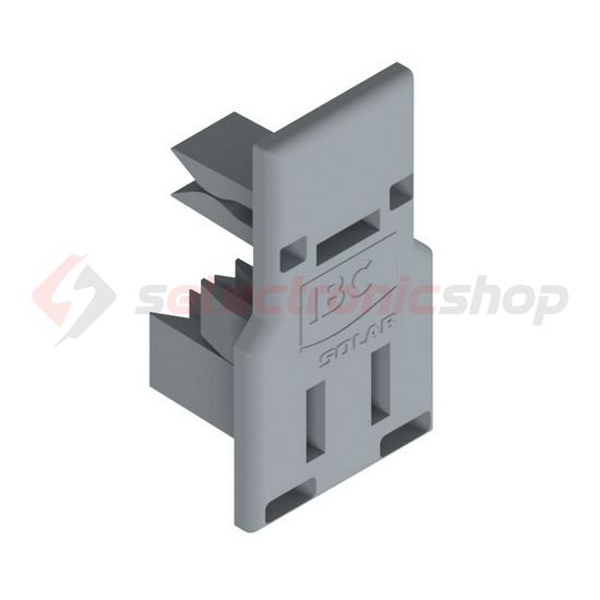 Végtakaró napelemhez TF50/TF50m sínere szürke műanyag TopFix 200 IBC SOLAR - 6700300041