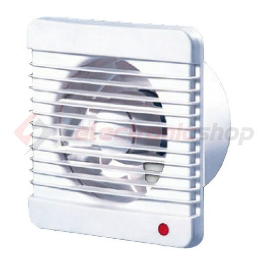 Ventilátor golyóscsapágy IP34 100mm csőre 98m3/h axiál 2300 1/min 230V 100ML SIKU - 27514