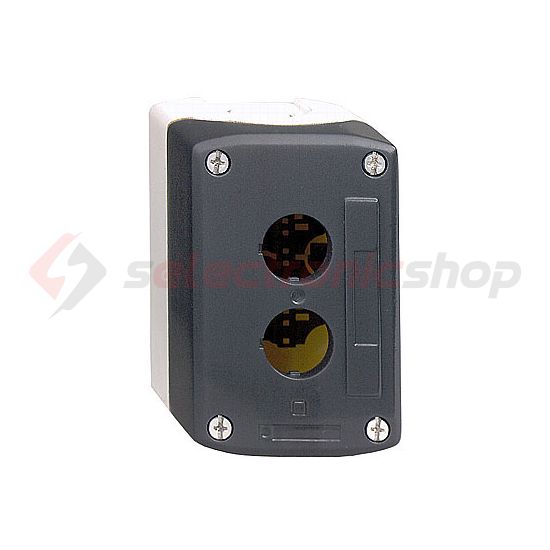 Vezérlőegység tokozat d22 3-pozíció rászerelhető műanyag szürke IP66 Harmony XALD Schneider - XALD03