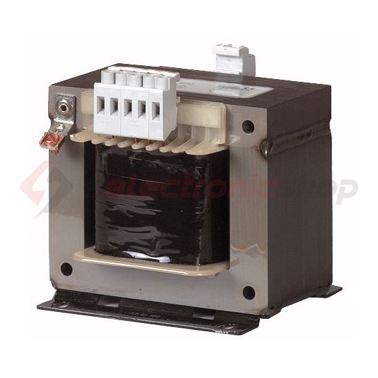 Vezérlőtranszformátor 1-fázisú 400V/prim 24V/szek 100VA IP00 STN0,1(400/24) EATON - 204943