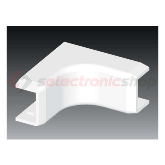 Vezetékcsatorna belső sarok fedél 15X10-hez alap+fedél 10mm x 15mm x 90° műanyag LH KOPOS - 8685_HB