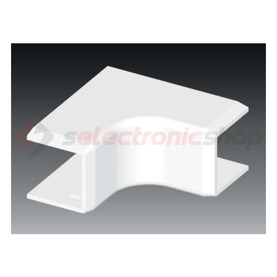 Vezetékcsatorna belső sarok fedél 20x20-hoz alap+fedél 19.2mm x 21.2mm x 90° műanyag LHD KOPOS - 8625_HB