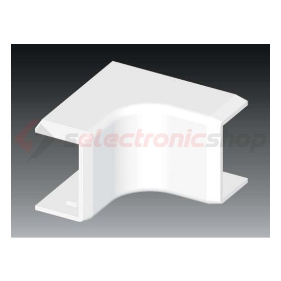 Vezetékcsatorna belső sarok fedél 25x15-höz alap+fedél 15mm x 25mm x 90° műanyag LHD KOPOS - 8695_HB