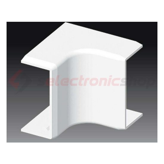 Vezetékcsatorna belső sarok fedél 50X20-hoz alap+fedél 20mm x 50mm x 90° műanyag LHD KOPOS - 8995_HB