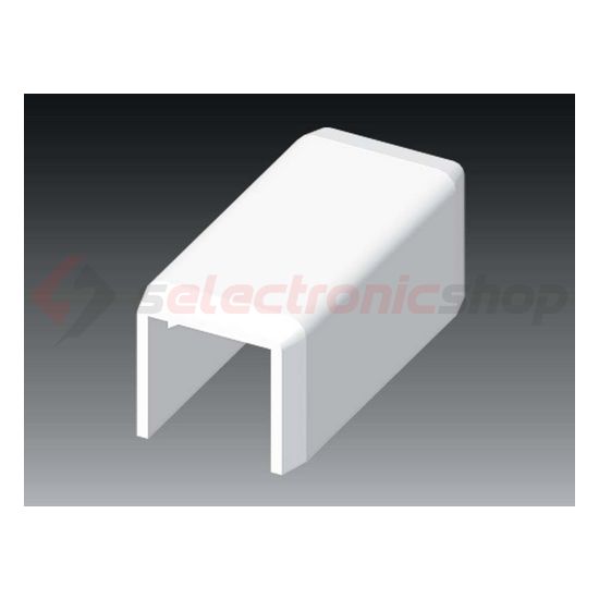 Vezetékcsatorna illesztéstakaró 17X17-hez 15.5mmx műanyag fényesfehér kültér LHD KOPOS - 8672_HB