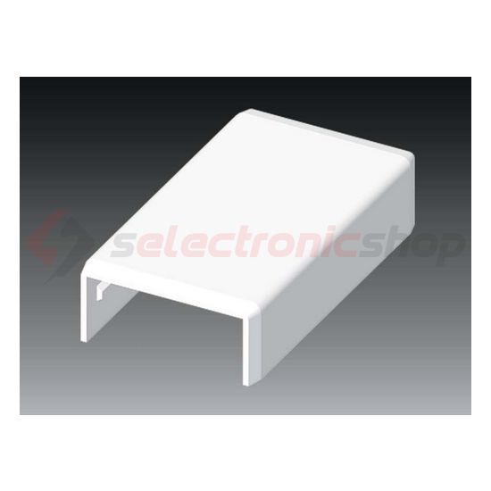 Vezetékcsatorna illesztéstakaró 40x20x-hoz 18.5mmx műanyag fényesfehér kültér LHD KOPOS - 8632_HB