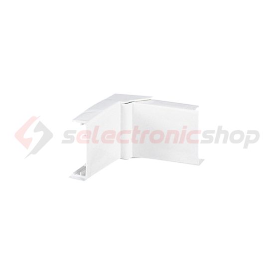 Vezetékcsatorna külső-belső sarok 40x20-hoz fedél 20mm x 40mm x 60-120° kezeletlen DLP LEGRAND - 030281