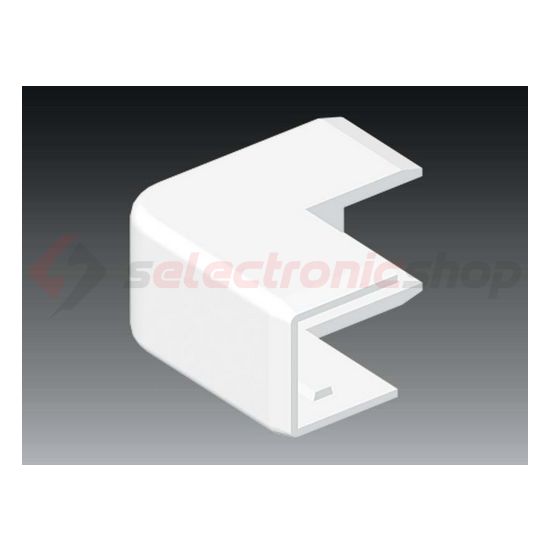 Vezetékcsatorna külső sarok fedél 20x20-hoz 19.2mmx 21.2mmx 90° alap+fedél műanyag LHD KOPOS - 8626_HB