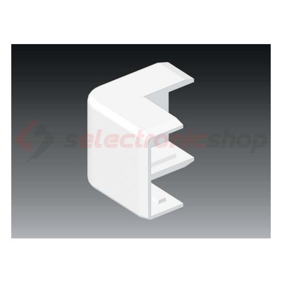 Vezetékcsatorna külső sarok fedél 32x15-höz 15mmx 32mmx 90° alap+fedél műanyag LHD KOPOS - 8606_HB