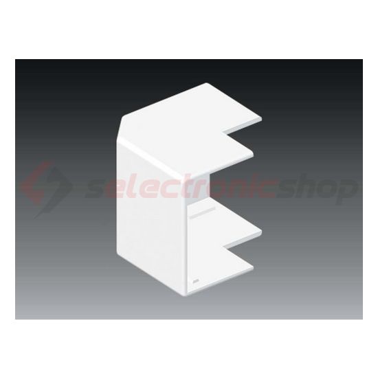 Vezetékcsatorna külső sarok fedél 60X40-hez 40mmx 60mmx 75-135° alap+fedél műanyag LH KOPOS - 8656_HB