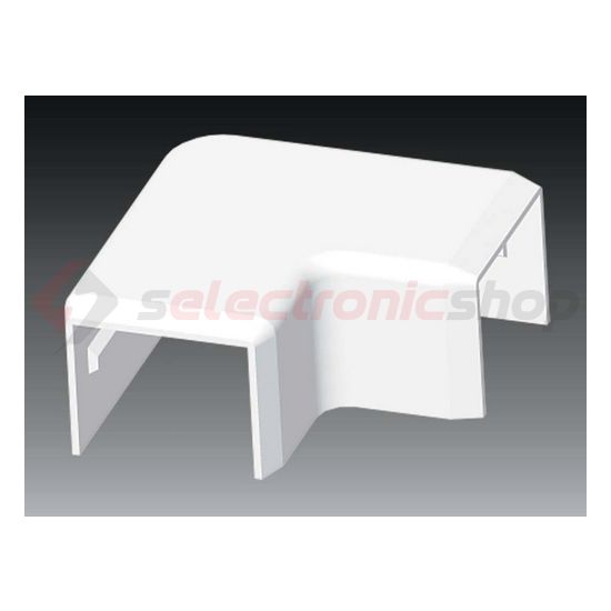 Vezetékcsatorna L-idom-fedél 25x20-hoz alap+fedél 20.2mmx 25.2mmx 90° műanyag LHD KOPOS - 8913_HB