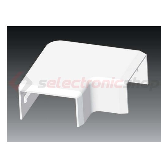 Vezetékcsatorna L-idom-fedél 32x15-höz alap+fedél 15mmx 32mmx 90° műanyag fényesfehér LHD KOPOS - 8603_HB