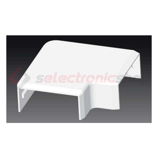 Vezetékcsatorna L-idom-fedél 50X20-hoz alap+fedél 20mmx 50mmx 90° műanyag fényesfehér LHD KOPOS - 8993_HB