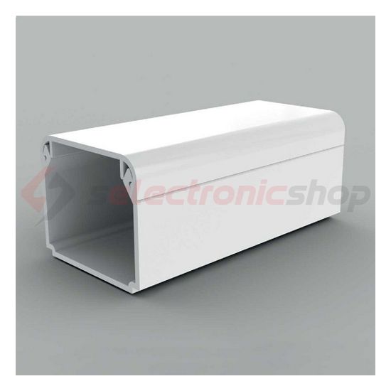 Vezetékcsatorna műanyag 30mm x 25mm x 2000mm fehér kezeletlen LHD KOPOS - LHD 30X25_HD