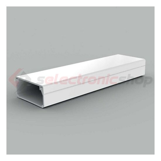 Vezetékcsatorna műanyag 32mm x 15mm x 2000mm fehér kezeletlen LHD KOPOS - LHD 32X15_HD