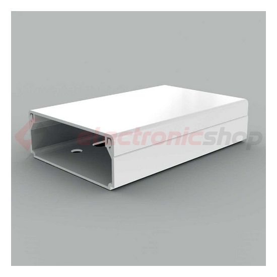 Vezetékcsatorna műanyag 50mm x 20mm x 2000mm fehér kezeletlen LHD KOPOS - LHD 50X20_HD