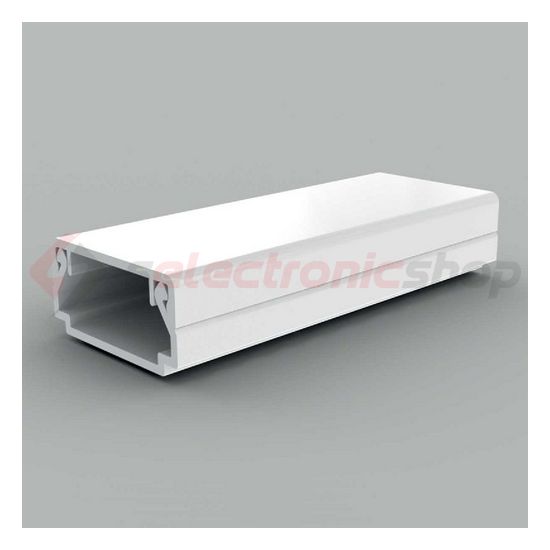 Vezetékcsatorna öntapadós műanyag 20mm x 10mm x 2000mm fehér kezeletlen LHD KOPOS - LHD 20X10_P2