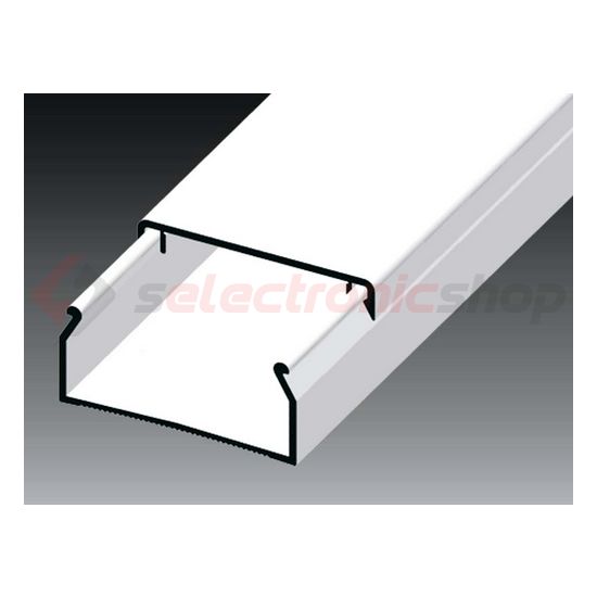 Vezetékcsatorna öntapadós műanyag 32mm x 15mm x 2000mm fehér kezeletlen LHD KOPOS - LHD 32X15_P2