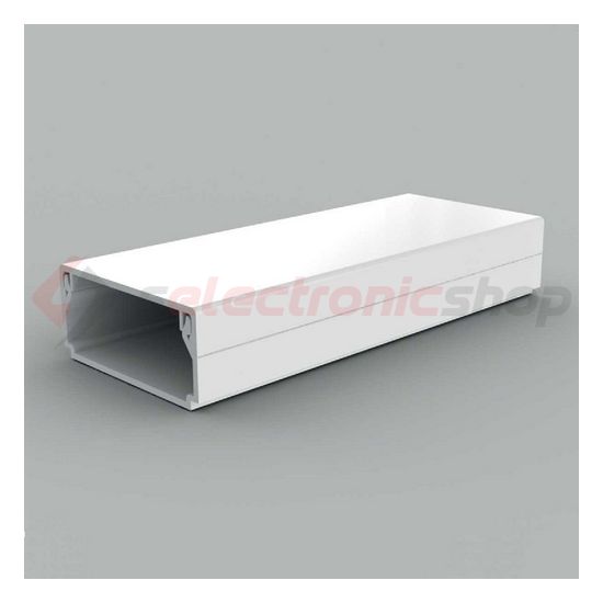 Vezetékcsatorna öntapadós műanyag 40mm x 20mm x 2000mm fehér kezeletlen LHD KOPOS - LHD 40X20_P2