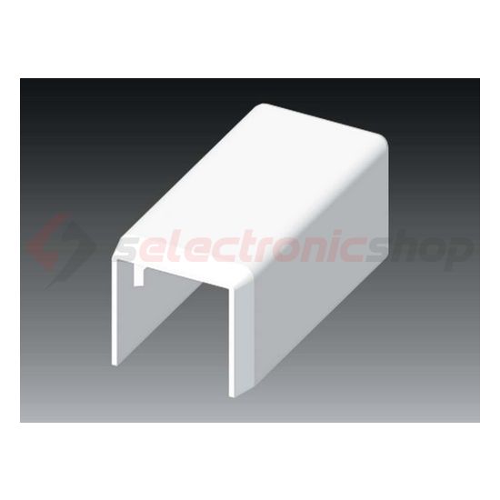Vezetékcsatorna végzáró 17X17-hez balos/jobbos 15.5mmx 17mmx műanyag fényesfehér LHD KOPOS - 8671_HB