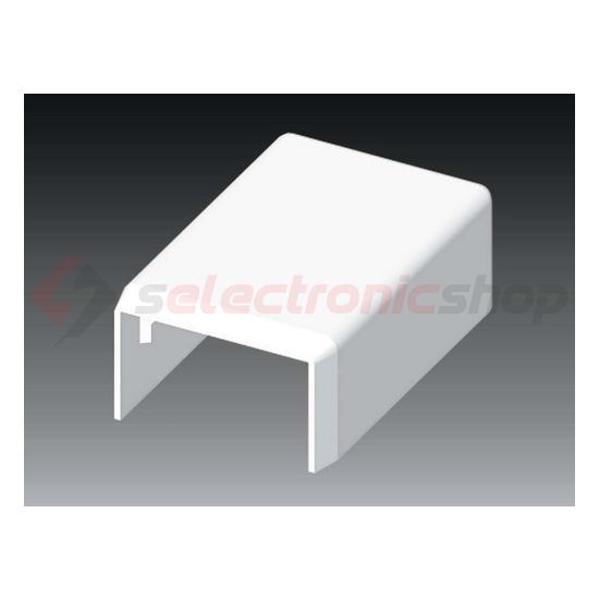 Vezetékcsatorna végzáró 25x15-höz balos/jobbos 15mmx 25mmx műanyag fényesfehér LHD KOPOS - 8691_HB