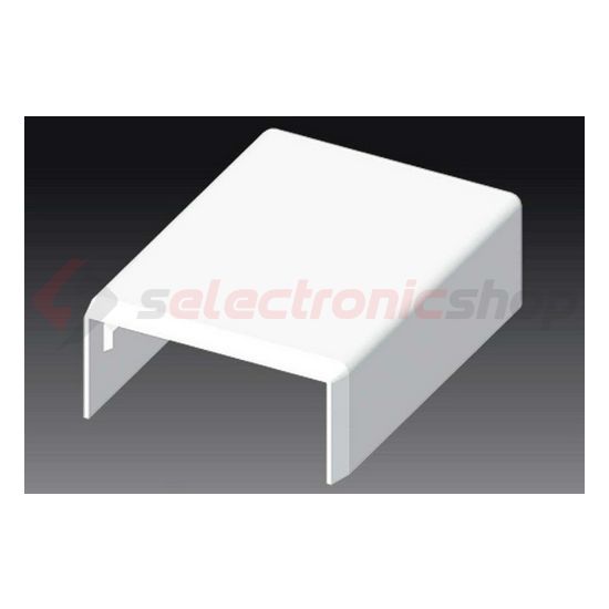 Vezetékcsatorna végzáró 50X20-hoz balos/jobbos 20mmx 50mmx műanyag fényesfehér LHD KOPOS - 8991_HB