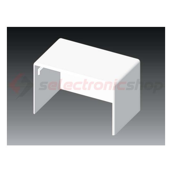 Vezetékcsatorna végzáró 60X40-hez balos/jobbos 40mmx 60mmx műanyag fényesfehér LH KOPOS - 8651_HB