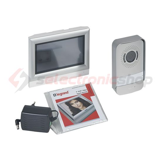 Video kaputelefon lakáskészülék 1lakásos 2vezetékes 7