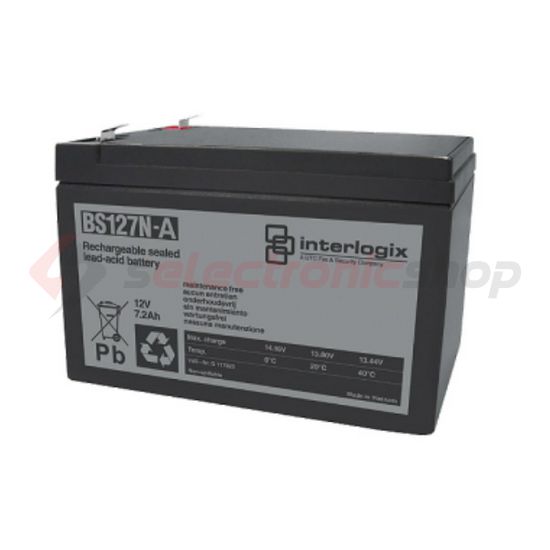 Zárt VLRA akkumulátor ólom(savas, töltött) 12V 7.2Ah F1 4,8 BS UTCF - BS127N-A